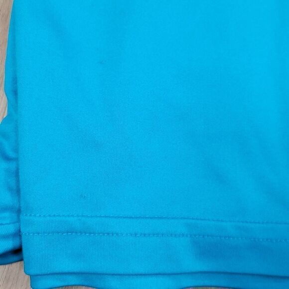 🧡Mi Falcon Blue Short Sleeve Athletic Shirt Large - Picture 10 of 10